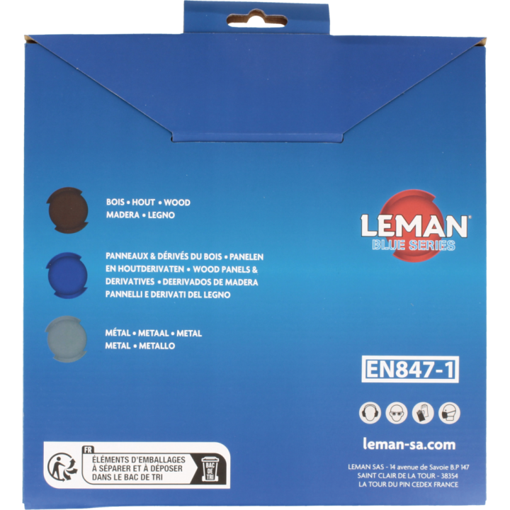 Lame de scie circulaire pour machines portatives et stationnaires sur table