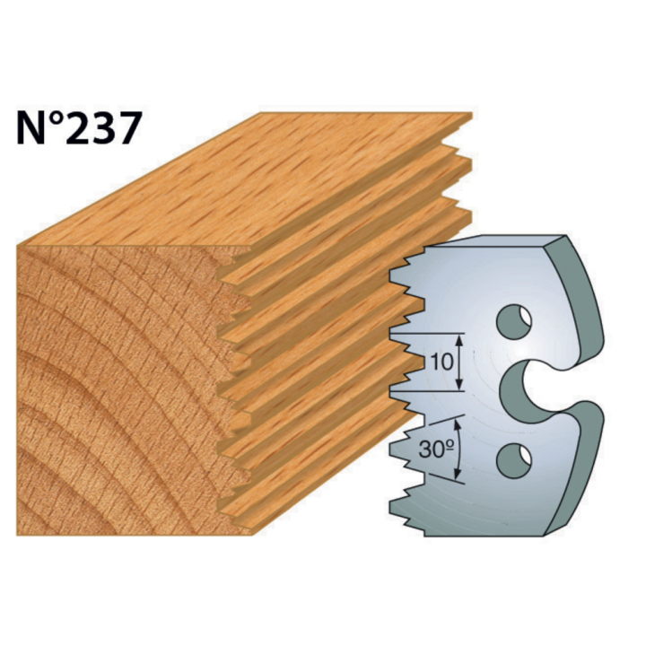 Jeux 2 fers hauteur 50 mm