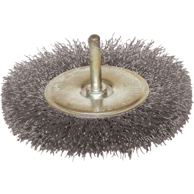 Brosse circulaire fil acier ondulÉ