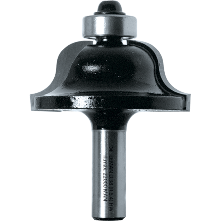 Drill bit for decorative moulds + guide