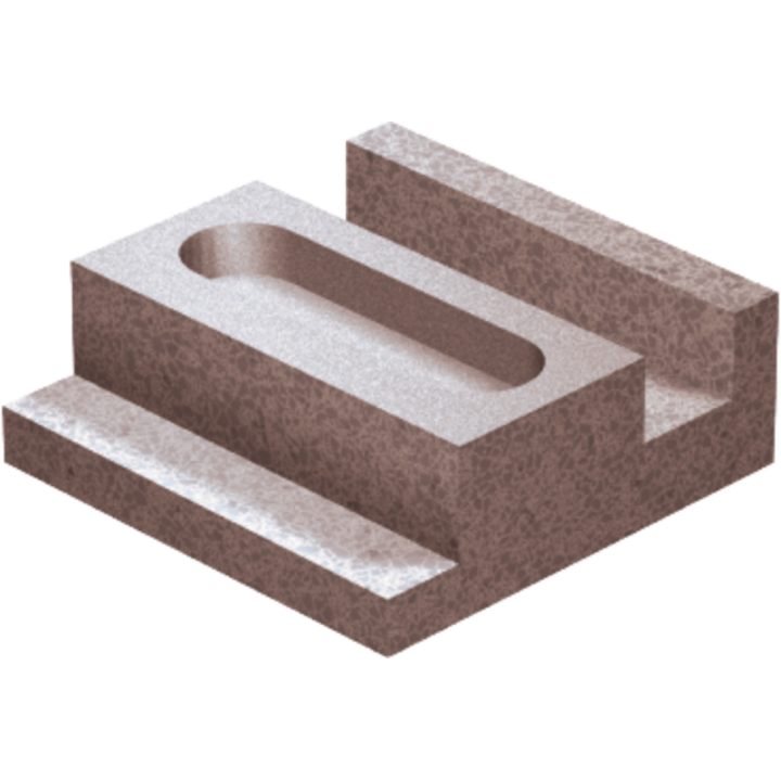 Fresa de ranurado recta