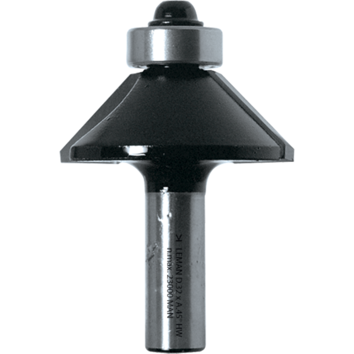 Chamfer drill bit + guide