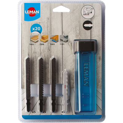 Assortiment de 10  20 lames de scie sauteuse