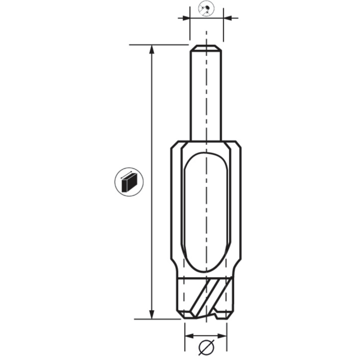 Ws steel plug cutter