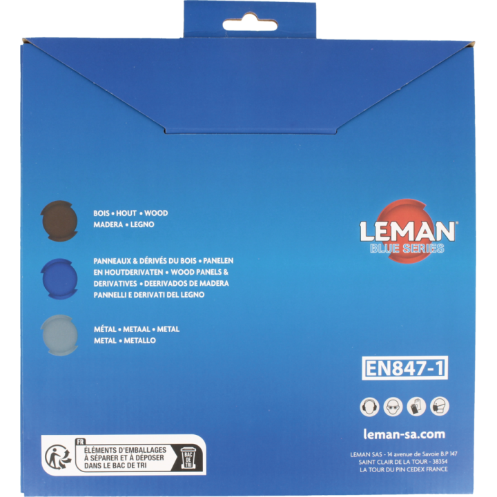 Lame de scie circulaire pour machines portatives et stationnaires sur table