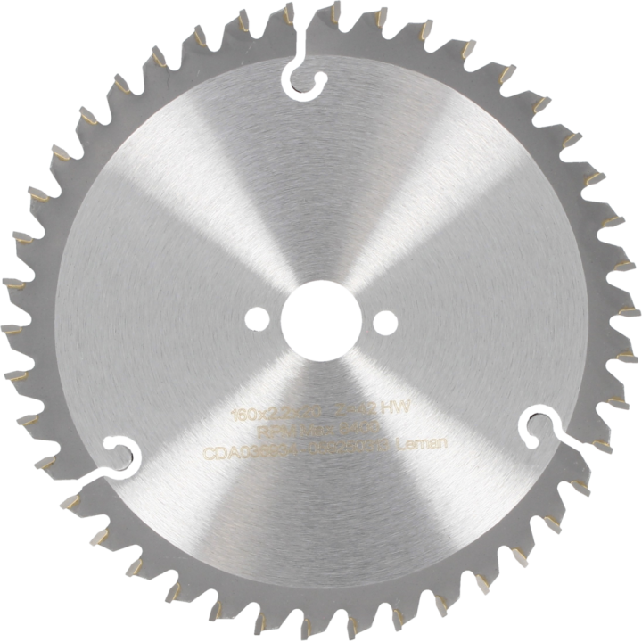 Lame de scir circualire pour machines portatives et À onglets