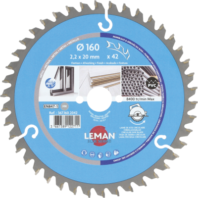 Lame de scir circualire pour machines portatives et À onglets