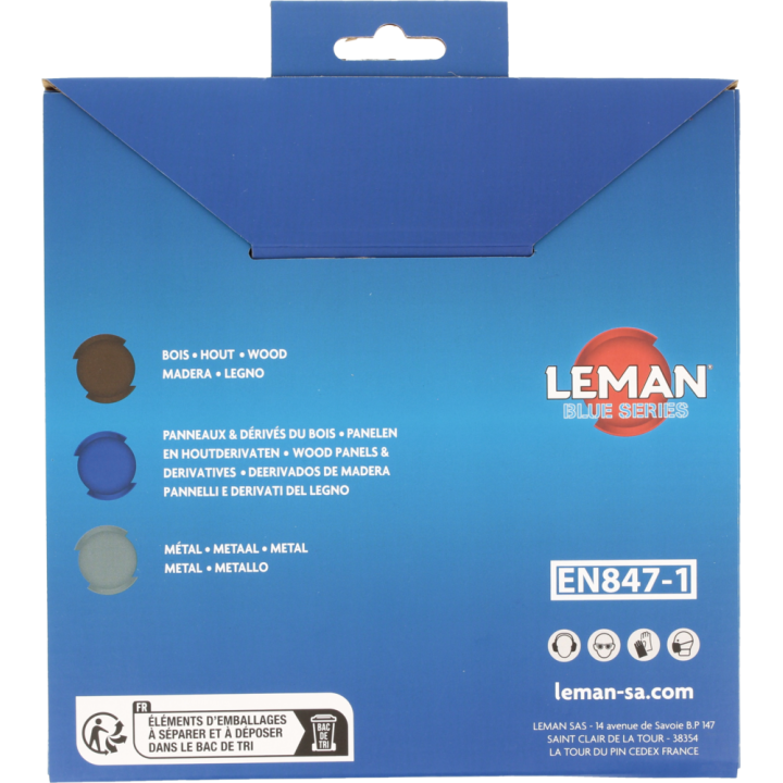 Lame de scir circualire pour machines portatives et À onglets