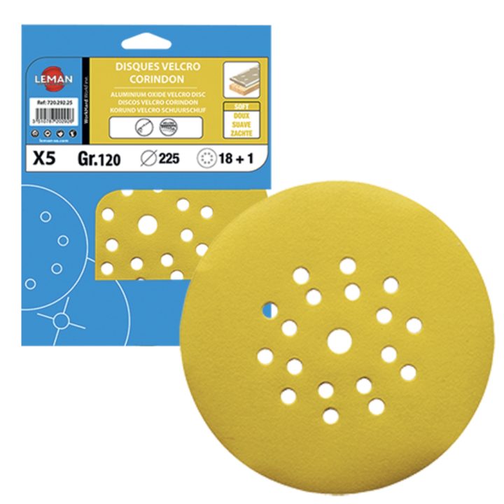 Disco velcro finiture pareti e soffitti