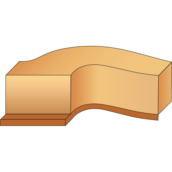 Porte outils hÉlicoÏdal À chantourner et À calibrer