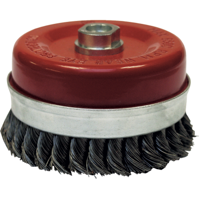 Brosse conique fil acier torsadÉ