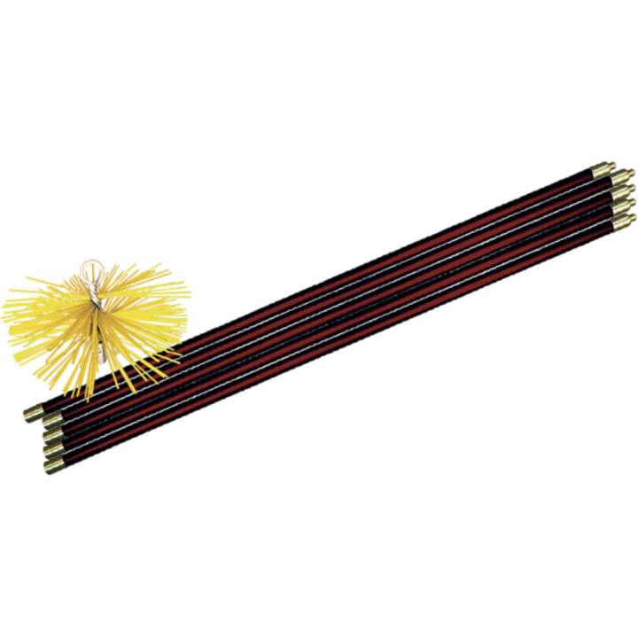 Nylon sweeping kit, 7 metres