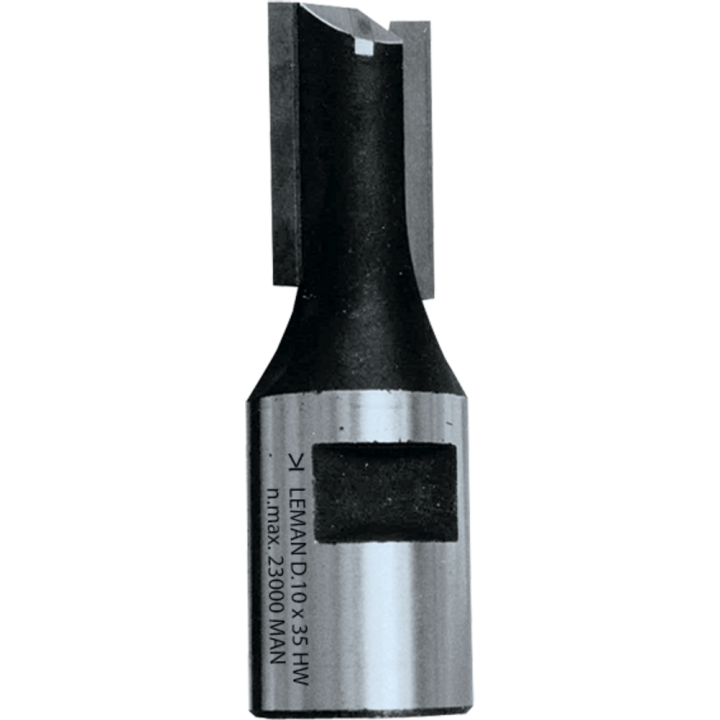 Straight groove drill bit