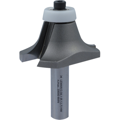 Drill bit for round cutting +  delrin  guide