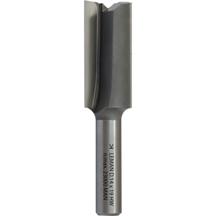Straight groove drill bit