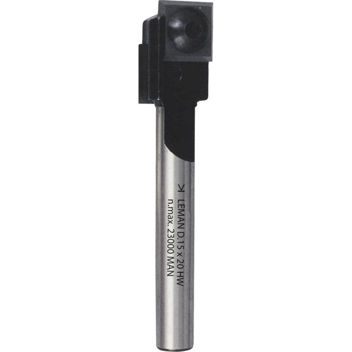 Punta per scanalare con 2 taglienti reversibili