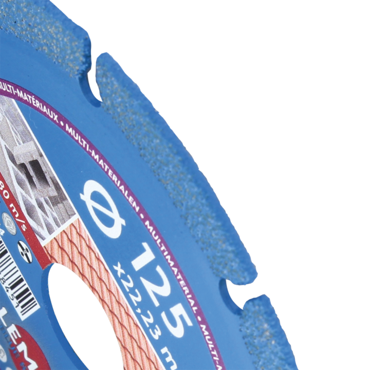 Disco diamantato multimateriale