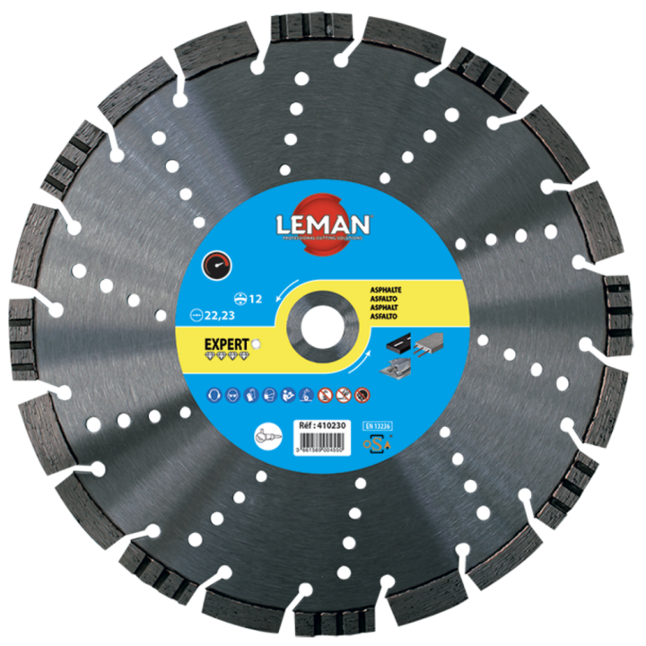 Turbo diamond blade segments asphalt, reinforced concrete