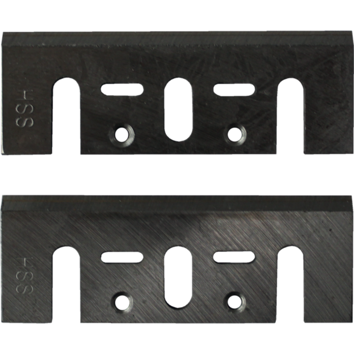 Set di 2 ferri riaffilabili per pialla portatile