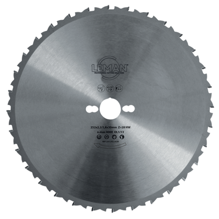 Table saw blade for various materials