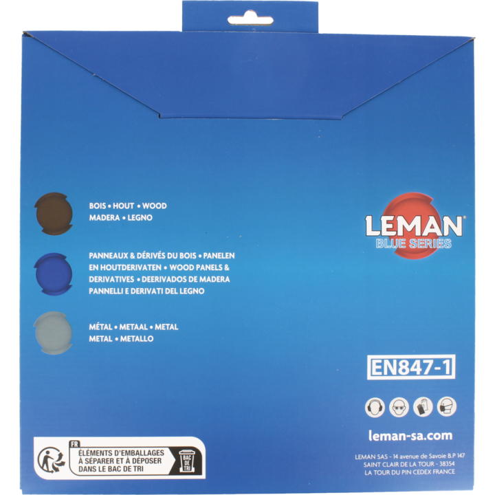 Lame de scie circulaire pour machines portatives et stationnaires sur table