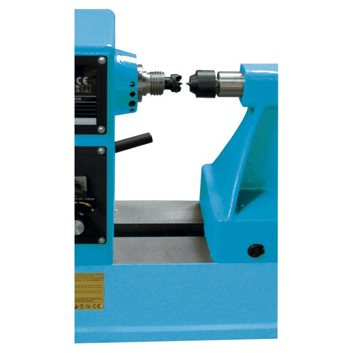 Wood lathe with electronic inverter 1200 mm