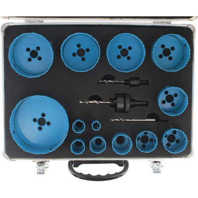 Set 13 seghe a tazza bimetallo  industria