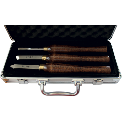 Caja de 3 herramientas de torneado