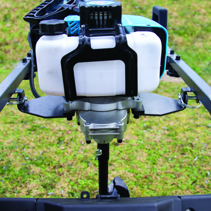 Thermische kruiwagen grondboor  52 cm³