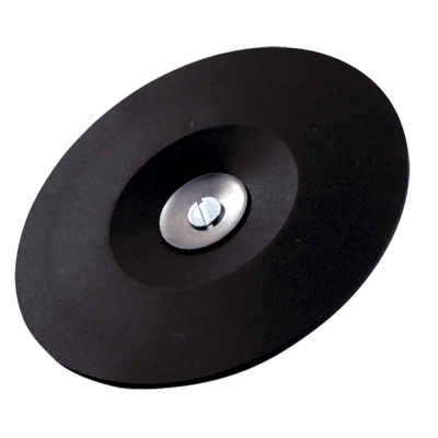 Platorello gomma gambo 6 mm