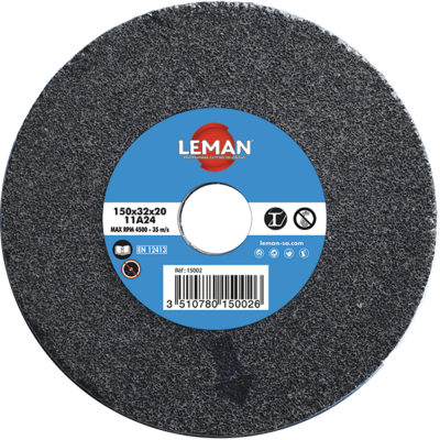 Muela vitrificada gris