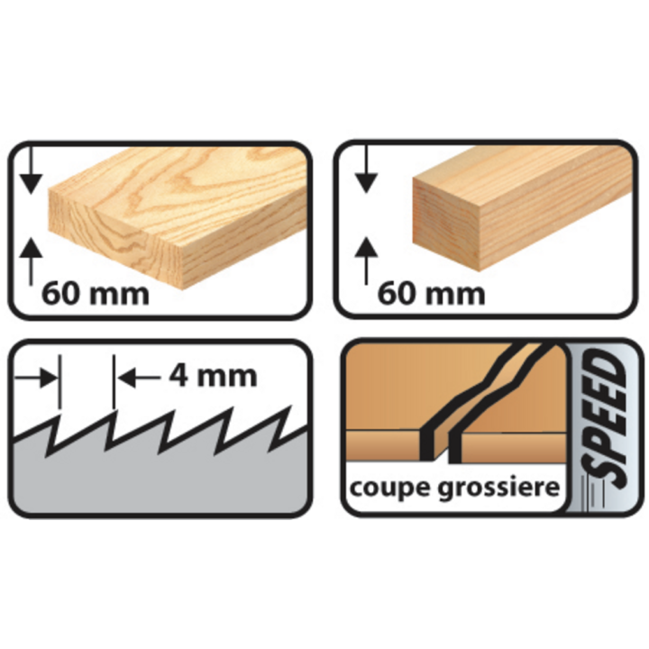 Hoja de sierra de calar