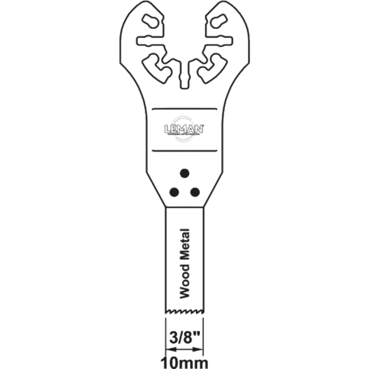 Lame sega oscillante bimetallo