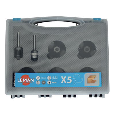 Caja de discos de ranurado