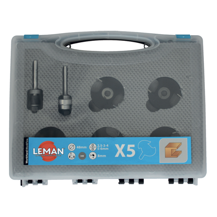 Caja de discos de ranurado