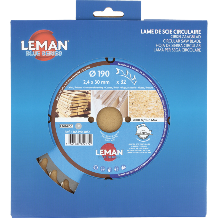 Lame de scie circulaire pour machines portatives