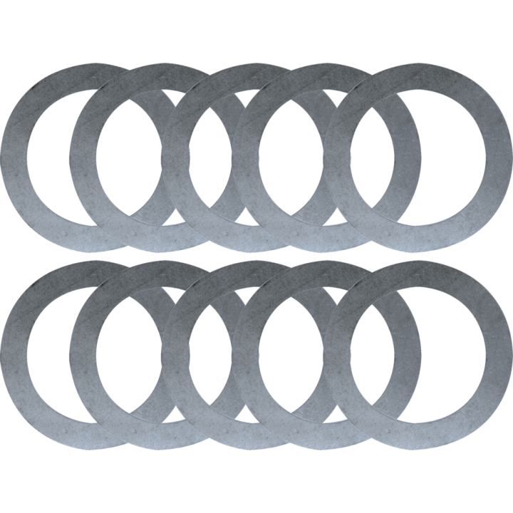 Jeu de 10 bagues milimÉtriques