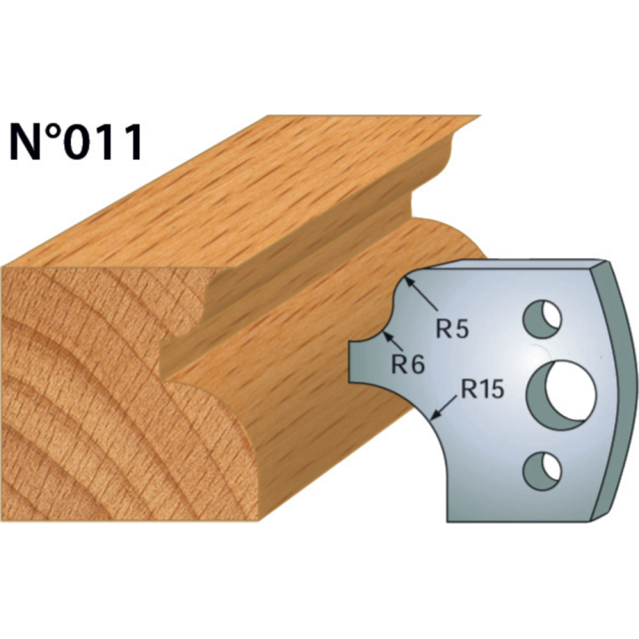 Cuchillas altura 40 mm