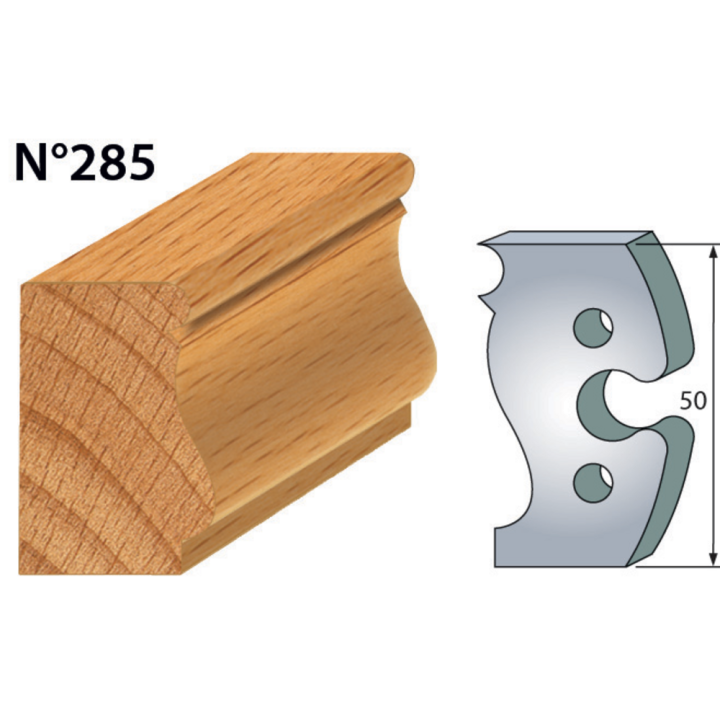 Cuchillas altura 50 mm