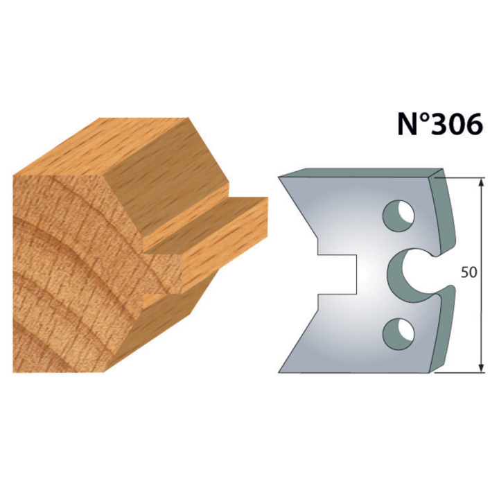 Cuchillas altura 50 mm