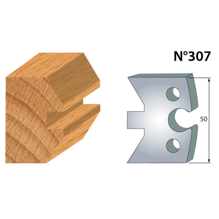 Cuchillas altura 50 mm