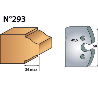 Profileermessen hoogte 50 mm