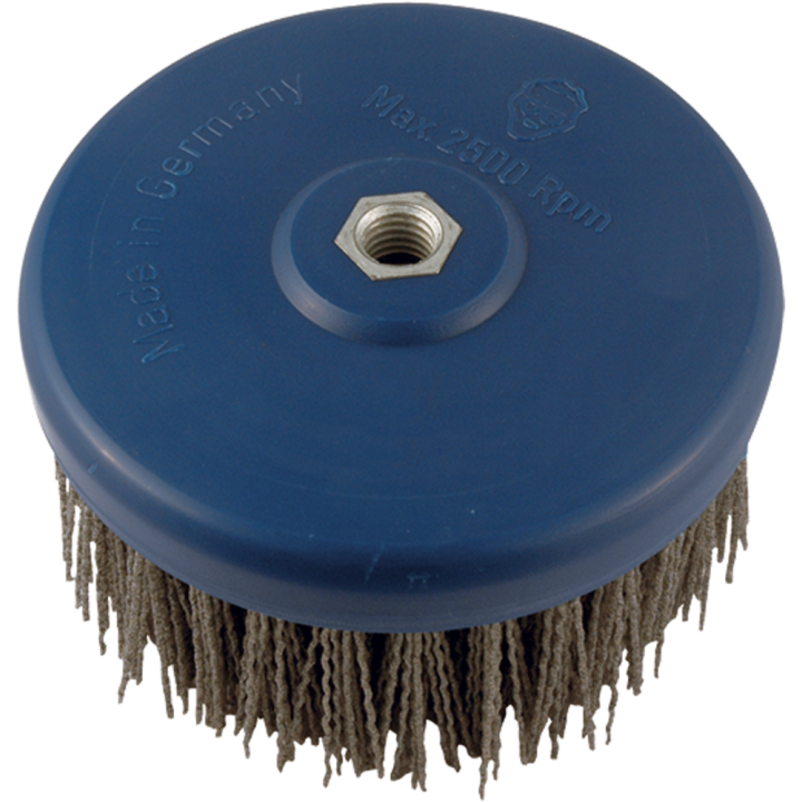 Brosse fil nylon pour polisseuse