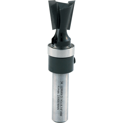 Punta di incastro a coda di rondine + guida superiore