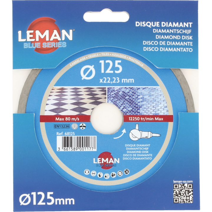 Lot de deux disques diamants