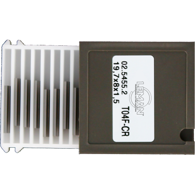 Mini plaquettes carbure 40 rainurÉes sur grande face