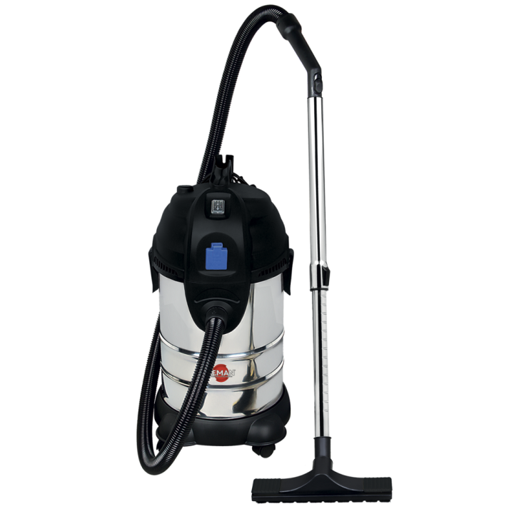 Aspirapolvere in acciaio inox per acqua e polvere pulizia filtro manuale 30 l