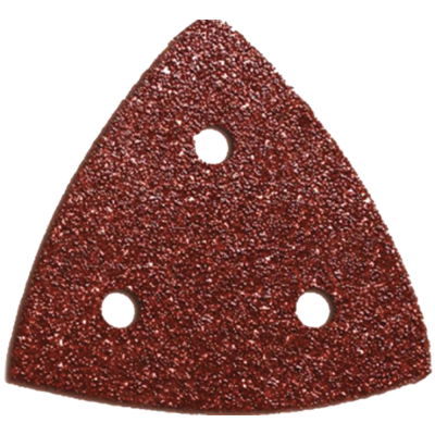 Lot de 10 patins abrasifs triangulaires