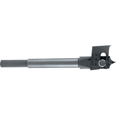 Broca para madera extensible