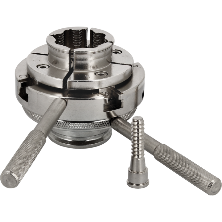 Mandrin universel À 4 mors pour tour À bois